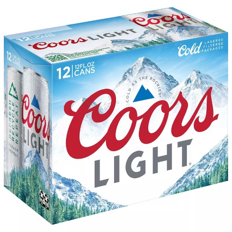 Coors Light 12pk Can